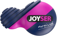 Игрушка для собак Joyser Active Duoball резиновый мяч с пищалкой / 7070J (M, синий/розовый) - 