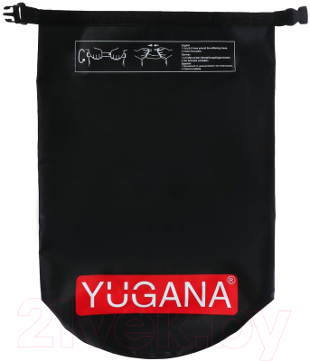Гермомешок Yugana 9845835 (15л, черный)