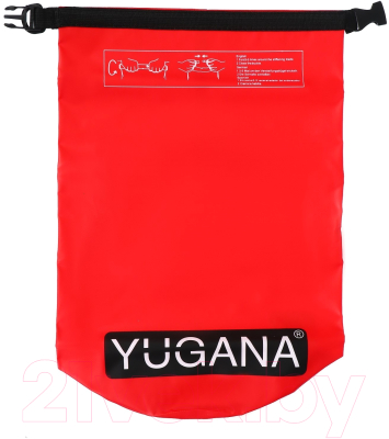 Герморюкзак Yugana 9845843 (40л, красный)