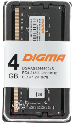 Оперативная память DDR4 Digma DGMAS42666004S