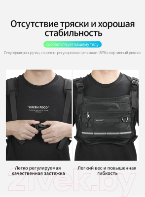 Рюкзак Tigernu T-S8356 7.9" (черный)