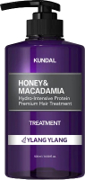 Кондиционер для волос Kundal Honey & Macadamia Treatment Ylang Ylang (500мл) - 