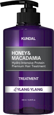 Кондиционер для волос Kundal Honey & Macadamia Treatment Ylang Ylang (500мл)