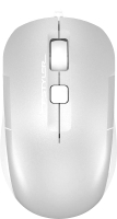 Мышь A4Tech Fstyler FM26 (серебристый/белый) - 