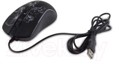 Мышь Oklick 702G (черный)