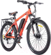 Электровелосипед Eltreco Intro Sport ХT (красный/черный 2689) - 