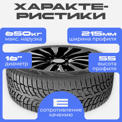 Зимняя шина Headway Snow-HP HW508 215/55R16 93H