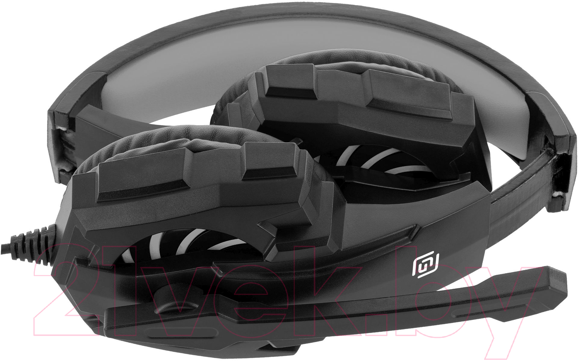 Наушники-гарнитура Оклик HS-L355G (черный) — фото 5