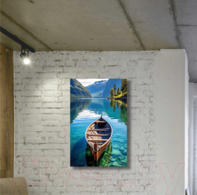 Картина Stamion Горное озеро (45x70см)