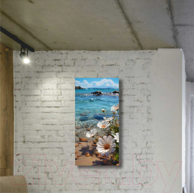 Картина Stamion Ромашки (30x60см)