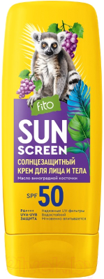 Крем солнцезащитный Fito Косметик Sun Screen SPF50 для лица и тела (140мл)