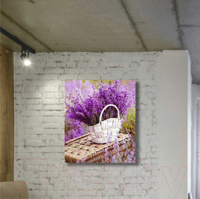 Картина Stamion Корзина цветов (50x60см)