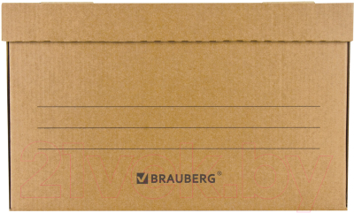Коробка архивная Brauberg Делопроизводство / 126523