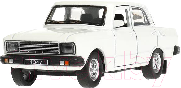 Автомобиль игрушечный Технопарк Москвич-2140sl / AZLK2140M-12-WH (белый)