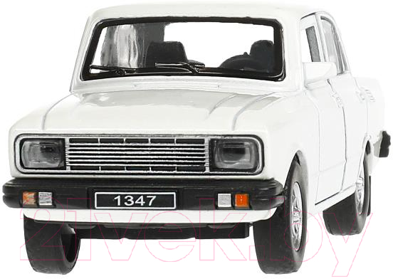 Автомобиль игрушечный Технопарк Москвич-2140sl / AZLK2140M-12-WH (белый) — фото 3