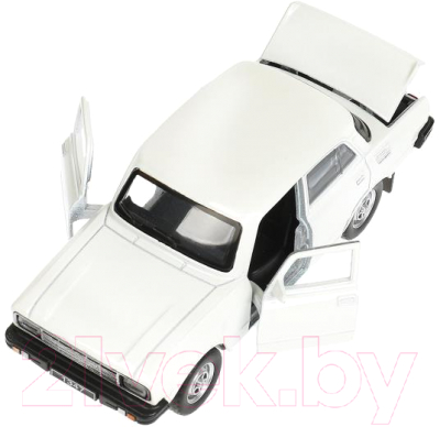 Автомобиль игрушечный Технопарк Москвич-2140sl / AZLK2140M-12-WH (белый)