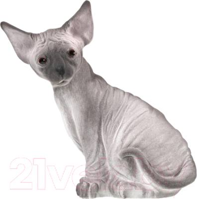 Копилка Elan Gallery Кошка Сфинкс / 140380 (серый/розовый)