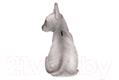 Копилка Elan Gallery Кошка Сфинкс / 140380 (серый/розовый)
