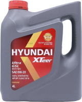 Моторное масло Hyundai XTeer Ultra GSL 0W20 / 1040121 (4л) - 