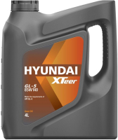 Трансмиссионное масло Hyundai XTeer GL-5 85W140 / 1041432 (4л) - 