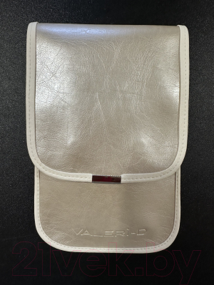 Кейс для кистей Valeri-D ФК85 (жемчужный, искусственная кожа)