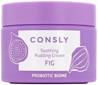Крем для лица Consly Probiotic Biome Soothing Fig Pudding Успокаивающий (50мл) - 