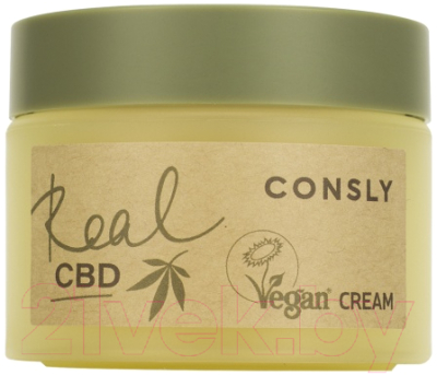 Крем для лица Consly Vegan Real CBD Balancing Purifine CBD and Plant-based Squalane (50мл)