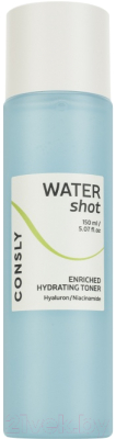 Тонер для лица Consly Water Shot Enriched Hydrating Hyaluronic and Niacinamide (150мл)