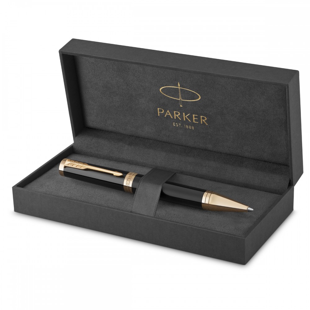 Ручка шариковая имиджевая Parker Ingenuity Core K570 Black GT M 2182008