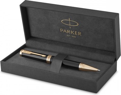 Ручка шариковая имиджевая Parker Ingenuity Core K570 Black GT M 2182008 - 