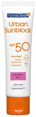 Крем солнцезащитный Novaclear Urban Sunblock SPF50+ для чувствительной кожи (40мл)
