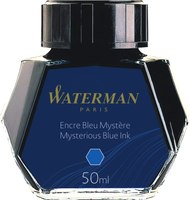 Чернила для перьевой ручки Waterman Mysterious / S0110790 (50мл, синий) - 