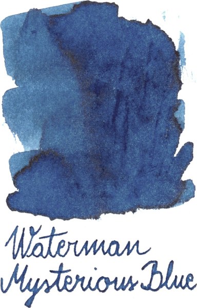 Чернила для перьевой ручки Waterman Mysterious / S0110790 (50мл, синий)
