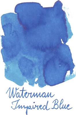 Чернила для перьевой ручки Waterman Inspired / S0110810 (50мл, синий)