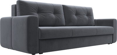 Диван Лига Диванов Лига-031 / 121258 (велюр серый) -