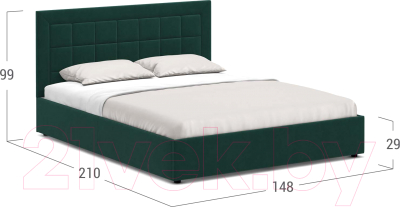Купить Полуторная кровать Moon Family 1251 / MF005802 в Бобруйске