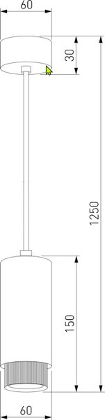 Трековый светильник Elektrostandard Nubis GU10 85021/01 (черный/золото)