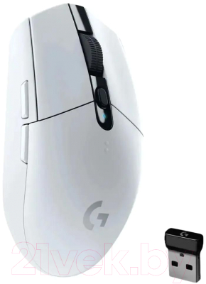 Мышь Logitech G304 Lightspeed / 910-005295 (белый)