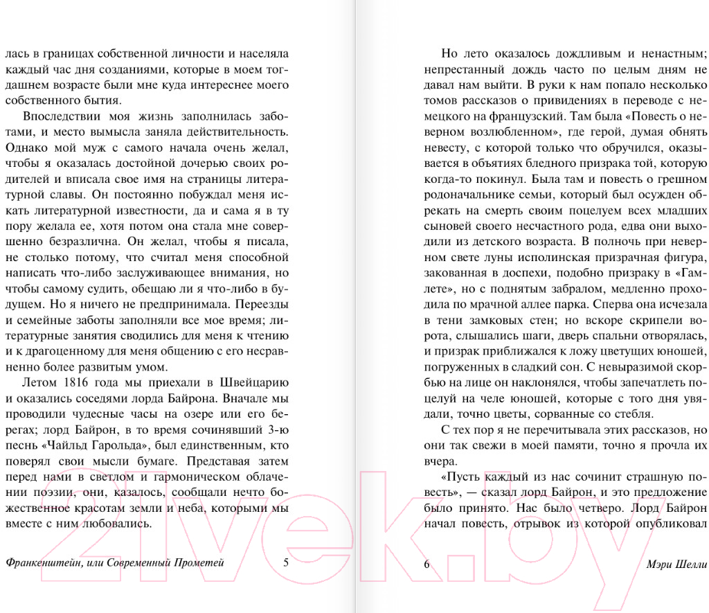 Художественная книга АСТ Франкенштейн, или Современный Прометей / 9785171641412 (Шелли М.) — фото 4