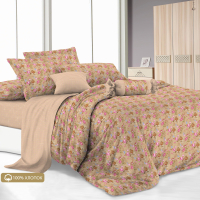 Комплект постельного белья Alleri Поплин Luxe евро / П-006 - 