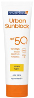Крем солнцезащитный Novaclear Urban Sunblock SPF50+ для всех типов кожи (125мл) - 