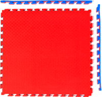 Гимнастический мат DFC ППЭ-2040 / 12283 (синий/красный) - 
