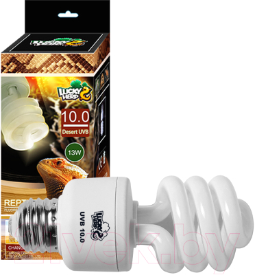 Лампа для террариума Lucky Herp Reptile UVB Compact Fluorescent Lamp 13W UVB 10.0 / 004