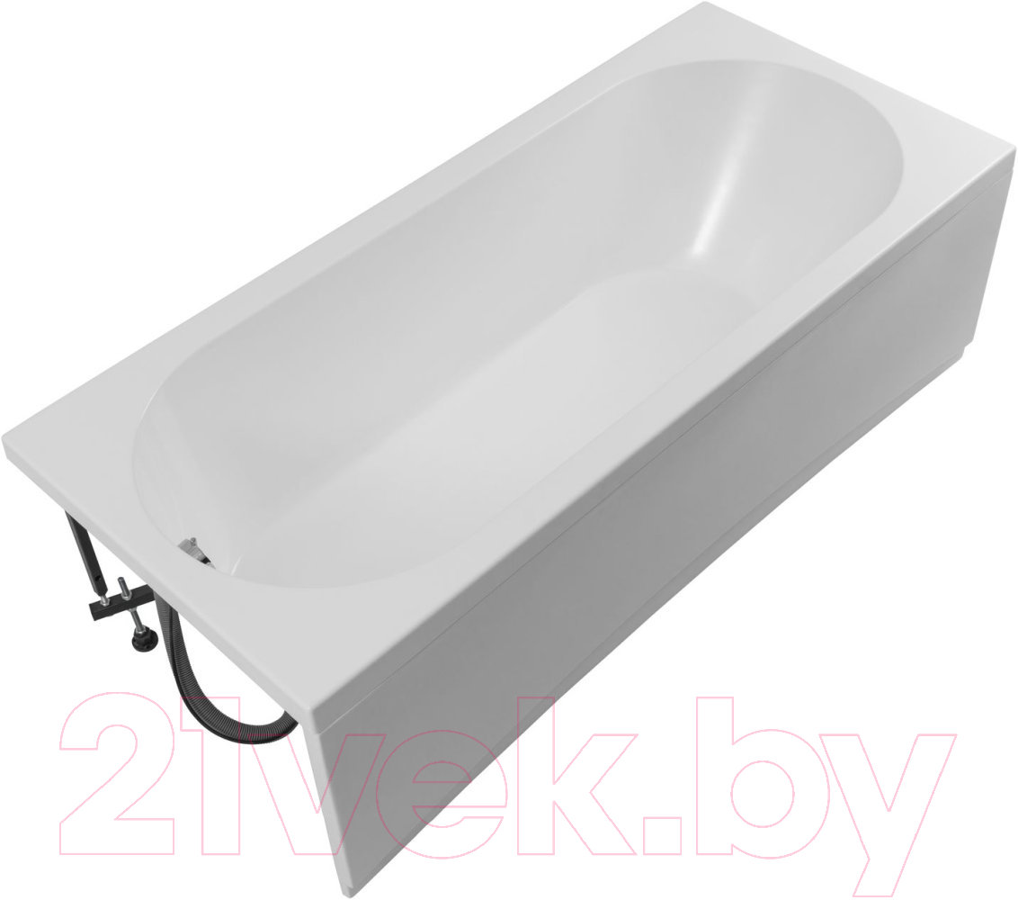 Ванна акриловая Aquanet Lotos 175x80 — фото 5