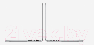 Ноутбук Apple MacBook Pro 14 M3 Pro 512GB / MRX63 (серебристый)