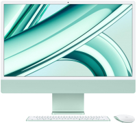 Моноблок Apple iMac 24 M3 256GB / MQRA3 (зеленый) - 