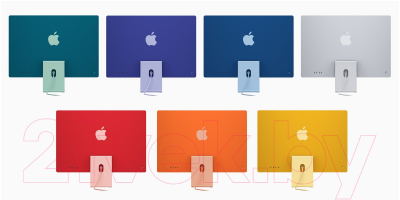 Моноблок Apple iMac 24 M1 256GB / Z12S0024G (желтый)