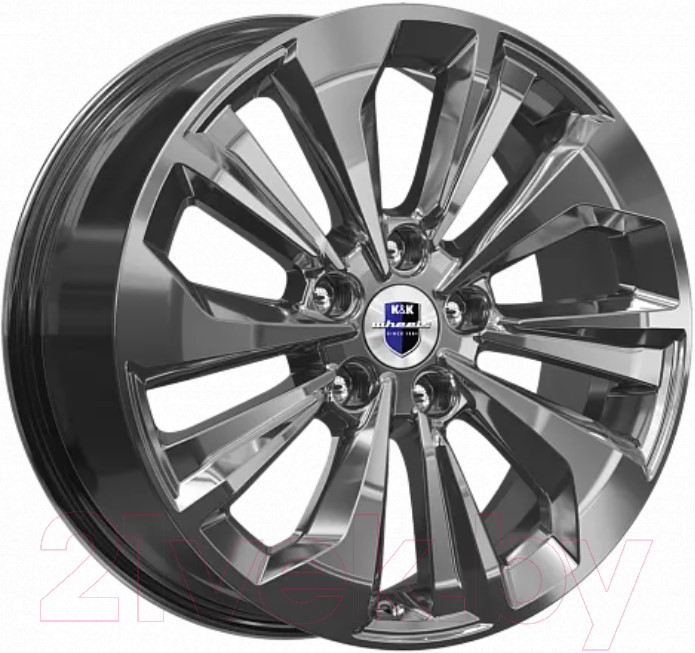 Литой диск K&K Авиор 17x7" 5x112мм DIA 57.1мм ET 45мм Кварц