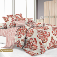 Комплект постельного белья Alleri Поплин Luxe семейный / П-022 - 