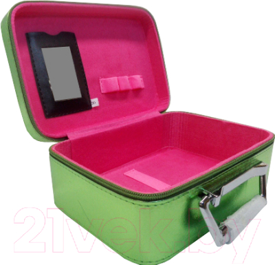 Кейс для косметики Селлерс Юнион CX7468-2 (зеленый/фламинго)